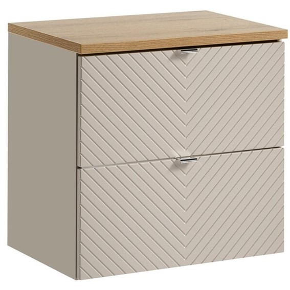 Zestaw Meblowy VIVA 60cm Dąb Coast Evoke/Kaszmirowy Mat