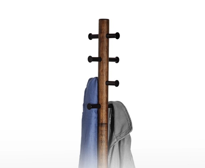 UMBRA wieszak na ubrania PILLAR orzech