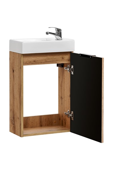 Zestaw ADO VEDEA 40cm (Szafka + Umywalka) Dąb