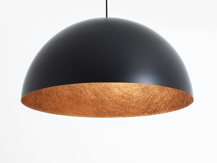 Lampa wisząca LORD 70 – miedziano-czarny