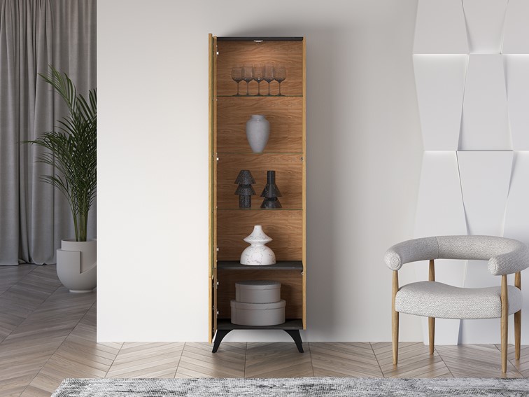 Witryna TOSCANIA 02L Dąb Baltic Dune