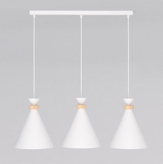 Lampa Wisząca ZERO 3 Biały