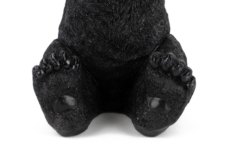 Stolik BEAR Czarny/Drewniany