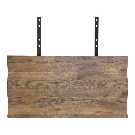 Zestaw 2 Dostawek do Stołu TOULON 100x50cm Dąb Dymiony