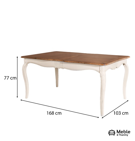 Stół Verona 810 103x168x77 Beżowy