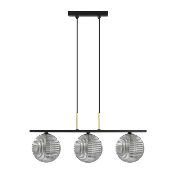 Lampa Wisząca FADO K-5692 Grafitowy/Czarny/Złoty