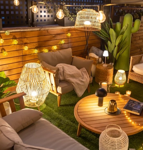 Lampa Dekoracyjna SISINE 70 CABLE IN&OUT Brązowy