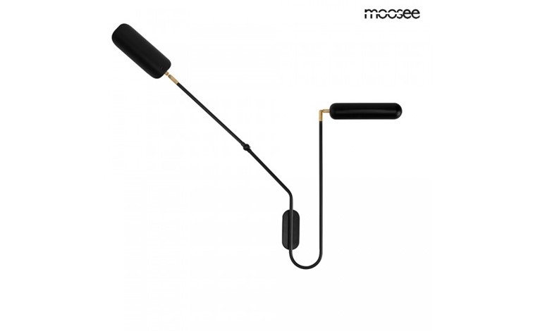 Lampa Ścienna TENTA Czarny