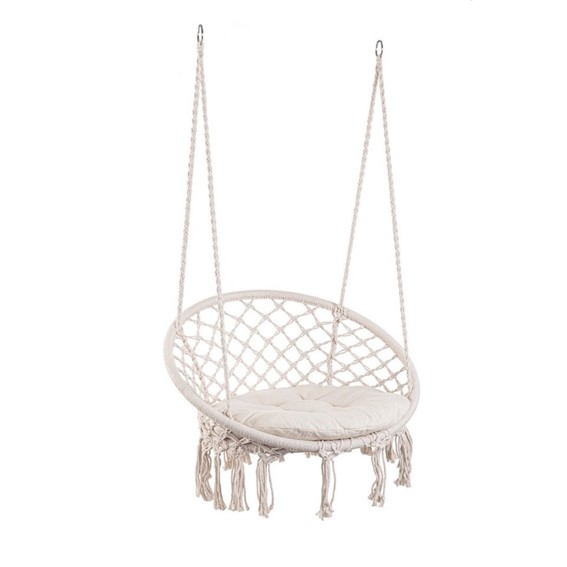 Fotel Wiszący JAVIER Biały