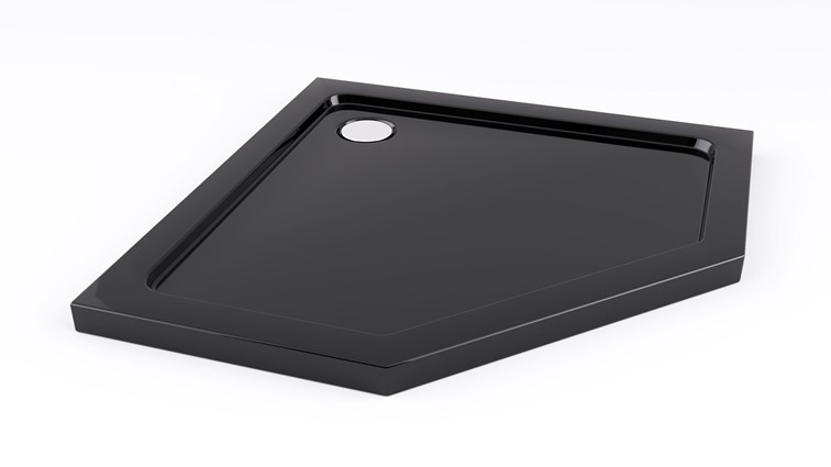 Brodzik Prysznicowy DIAMOND 90x90 Czarny