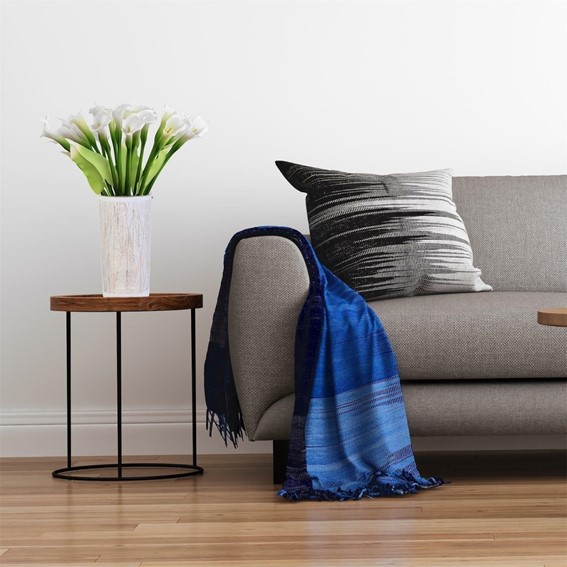 Wazon TAURI Biało-Złoty