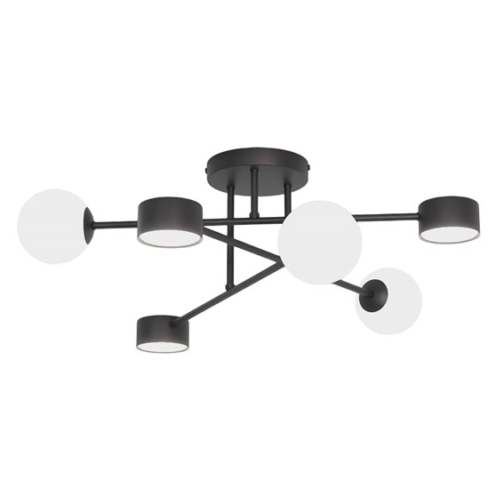 Lampa Sufitowa HOLON 6 Czarny