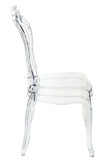 Krzesło KING Transparentne/Poliwęglan