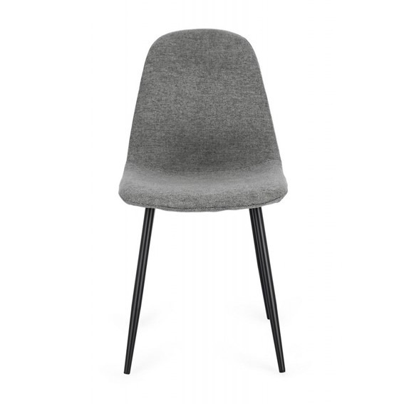 Krzesło IRELIA Czarny/Szary