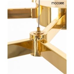 Lampa Wisząca TUBS 10 Złoty