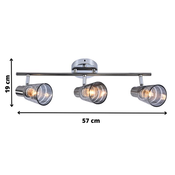 Listwa BONAO 3 Chrom