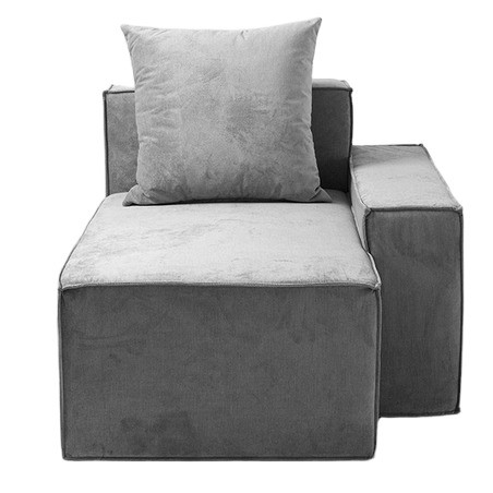 Moduł Sofy MODU 130/95 BP Szare Niebo