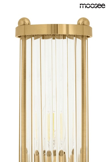 Lampa Ścienna PILAR TWIN Złoty