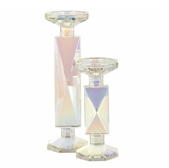 Świecznik RAINBOW L Transparetny