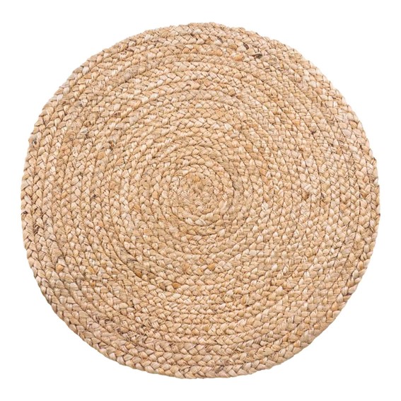 Zestaw 4 Okrągłych Podkładek BOMBAY fi38 Naturalny