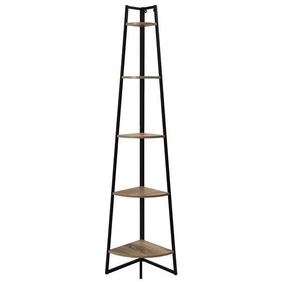 Regał Narożny CORNER II Czarny