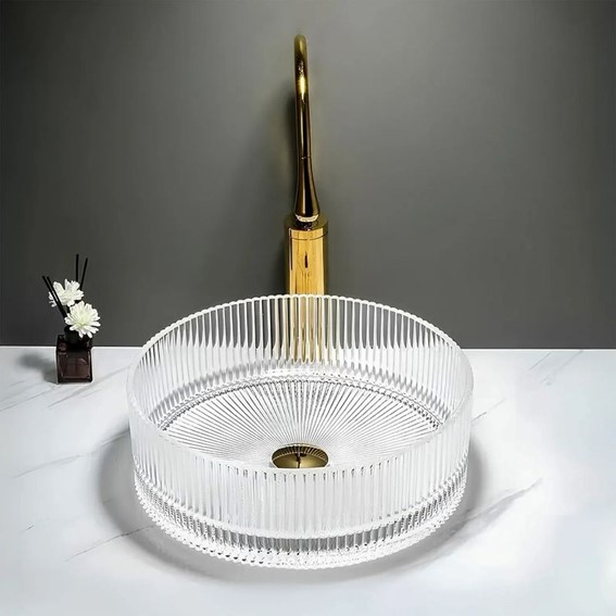 Umywalka Nablatowa INGRID Transparentny