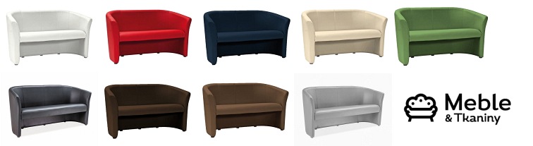 Sofa TM-3 Biały
