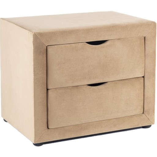 Szafka Nocna ET-002 Velvet Beżowy Bluvel 28