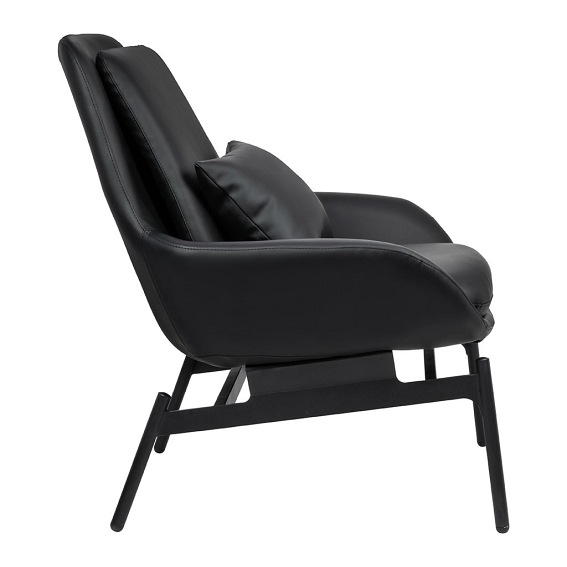 Fotel Lazy 80x73x88 Czarny