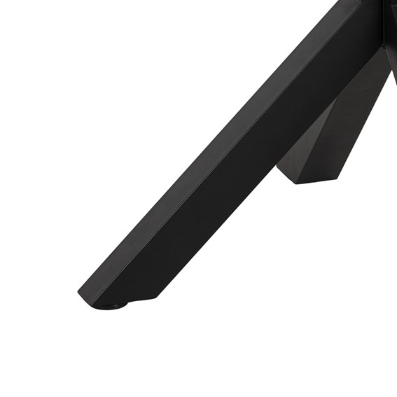 Stół HEAVEN Fi120cm Black Dąb