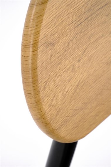 Stół + 2 Krzesła NANDO Naturalny/Czarny