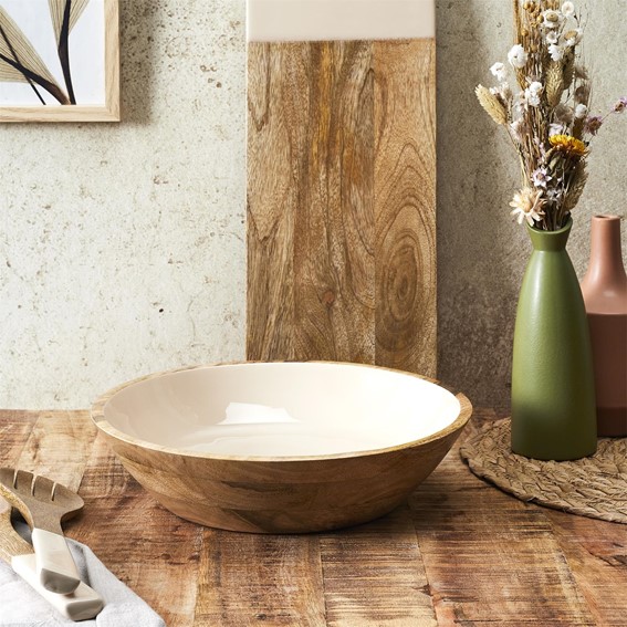 Miska DUNE 33cm Brązowy