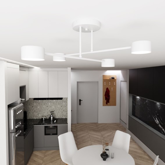 Lampa Sufitowa HALO 4 Biały