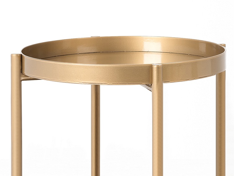 Stół Kawowy Hanna Metal 1F 40x45 Złoty