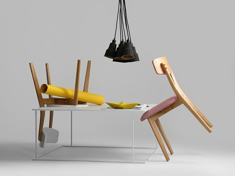 Stół kawowy WALT METAL 100×100