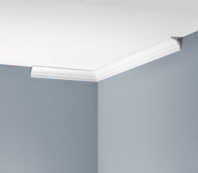 Listwa Gzymsowa Gładka LGG-12 240 cm Biały