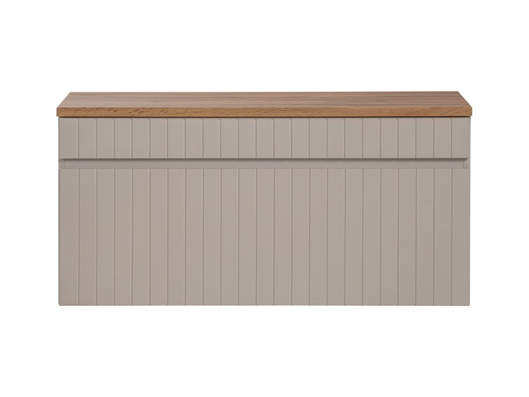 Zestaw Szafka pod Umywalkę z Blatem ICC B 100 cm Kaszmirowy