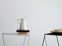 Stół Kawowy Zak Metal 80 Biały