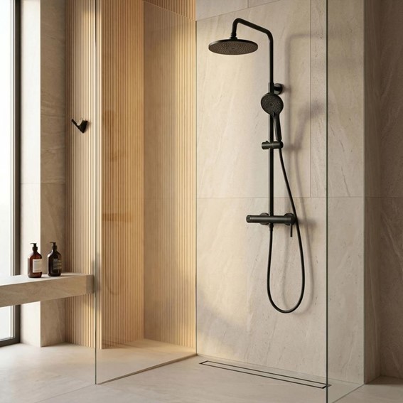 Zestaw Natryskowy RIVO Czarny