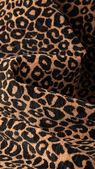 Tkanina WILD 242 Brązowy/Czarny (1mb)