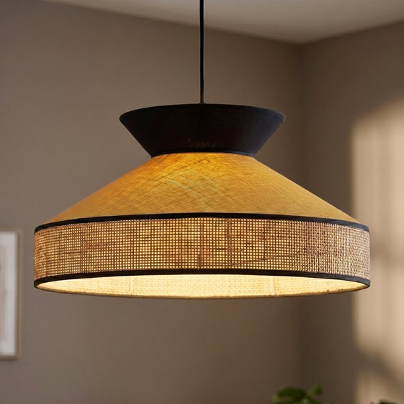 Lampa Wisząca SIESTA 1 Pomarańczowy