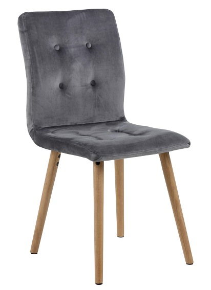 Krzesło Frida VIC 43x55x88 Szary