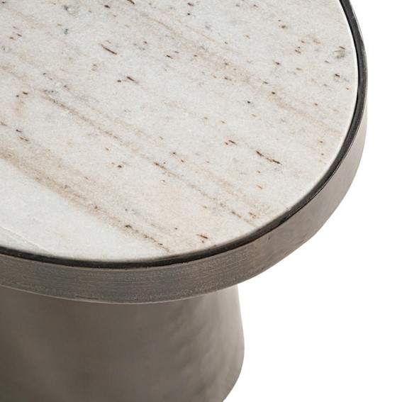 Stolik BILOXI 70x43,5cm Brązowy