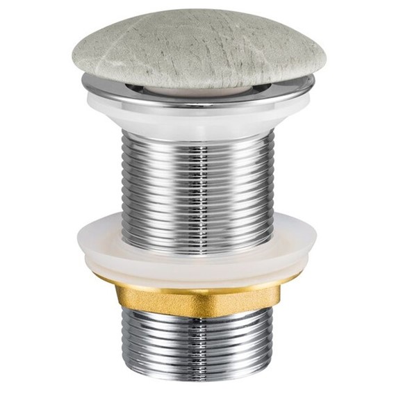 Korek do Umywalki Srebrny Mat