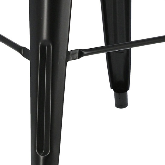 Hoker PARIS 75cm. Czarny insp. Tolix