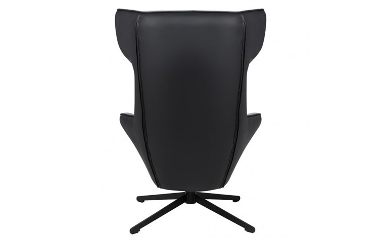 Fotel Obrotowy VITA VELVET Czarny