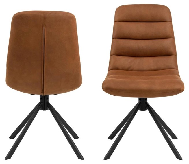 Krzesło MILFORD Brązowy