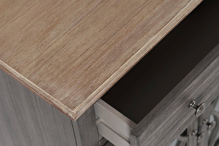 Komoda AVOLA AV1999-58 Szary/Brązowy