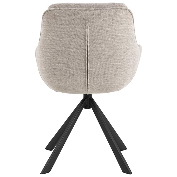 Krzesło Obrotowe CARRIE Beżowy