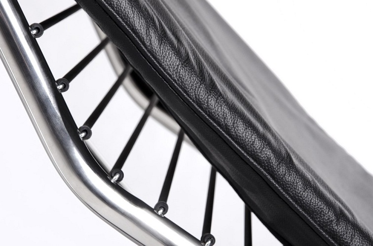 Leżanka DIVANO Czarny